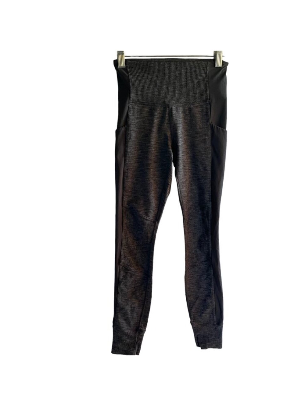 Athleta Womens Excursion Hybrid Jogger Leggings XXS Tight Pockets Gray 405666-01